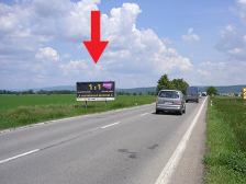 Billboard, Olomouc, Dolánky/Toveř, hl. tah Olomouc - Šternberk